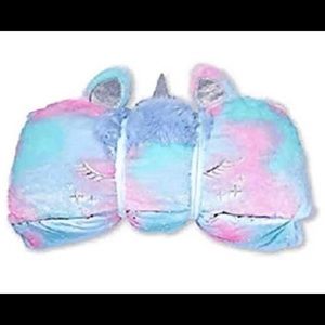 Justice Kids Unicorn Sherpa Slumber Sleeping Bag